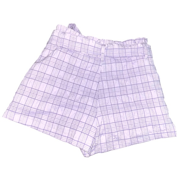 Showpo paper bag plaid shorts - Picture 2 of 4